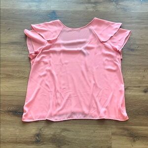 Ann Taylor Coral Pink Blouse